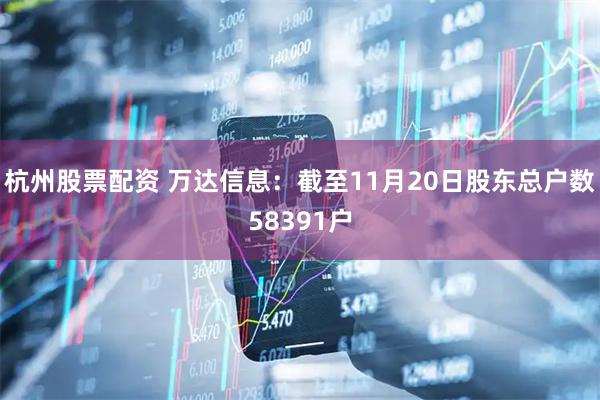 杭州股票配资 万达信息：截至11月20日股东总户数58391户